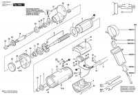 Bosch 0 602 225 018 ---- Hf Straight Grinder Spare Parts